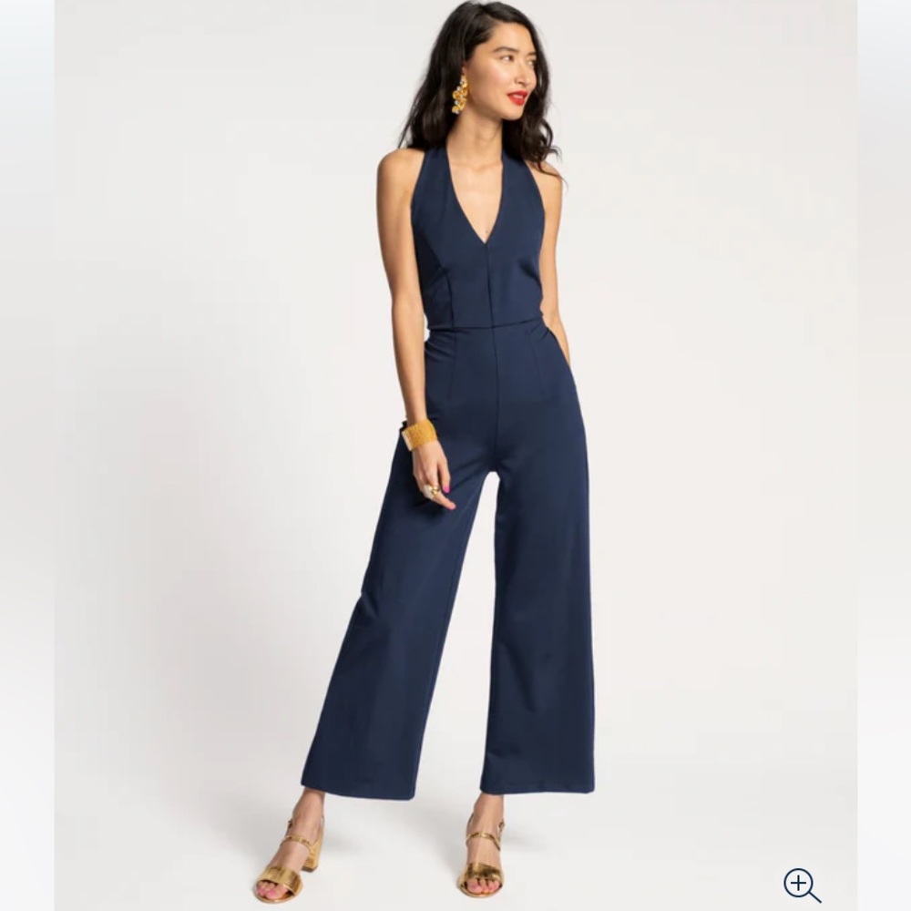 Frances Valentine Babe Halter Jumpsuit - Size 12